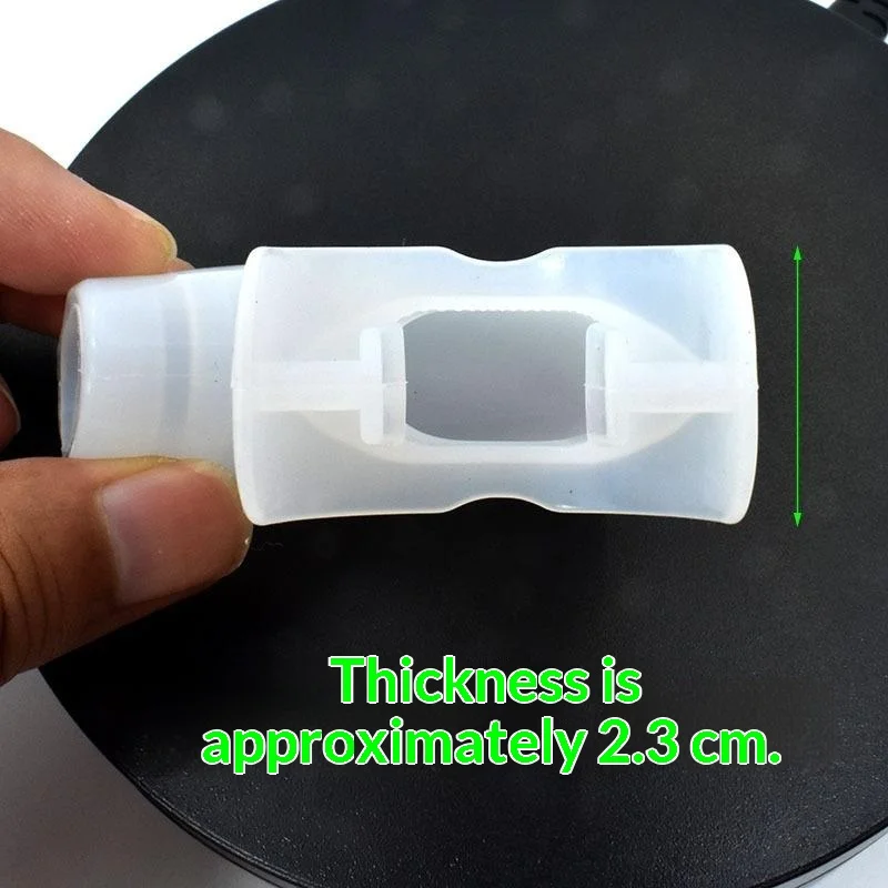 1PC Diving Bite Mouthpiece Breathing Tube Accessories Disposable Bite Mouthpiece Diving PVC Bite Glue Nozzle