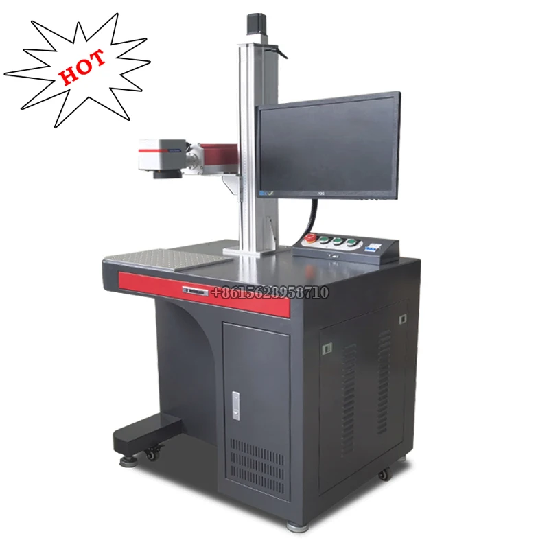 

JPT MOPA M7 60W 80W JPT 2.5D 3D Fiber Laser Marking Machine With EZCAD3 Software