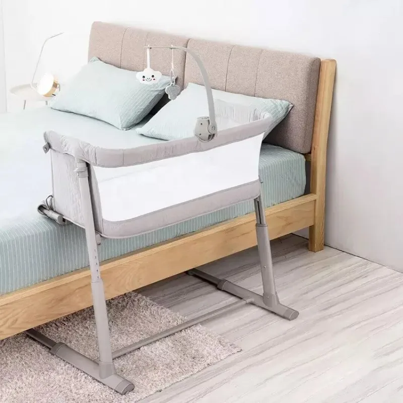 Baby Cot Bed Crib Removable Baby Bassinet With Diaper Table Multifunctional Set Bed For Bedroom And Beds Newborn Baby