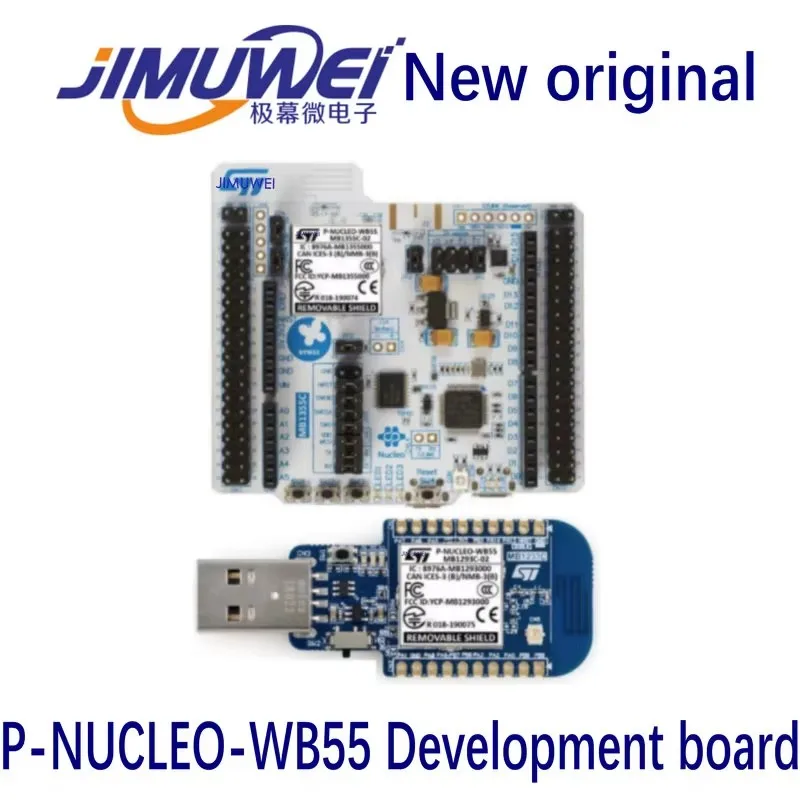 

P-NUCLEO-WB55 STM32WB55RGV6 cgu6 MCU USB dongle 802.15.4 Bluetooth development board