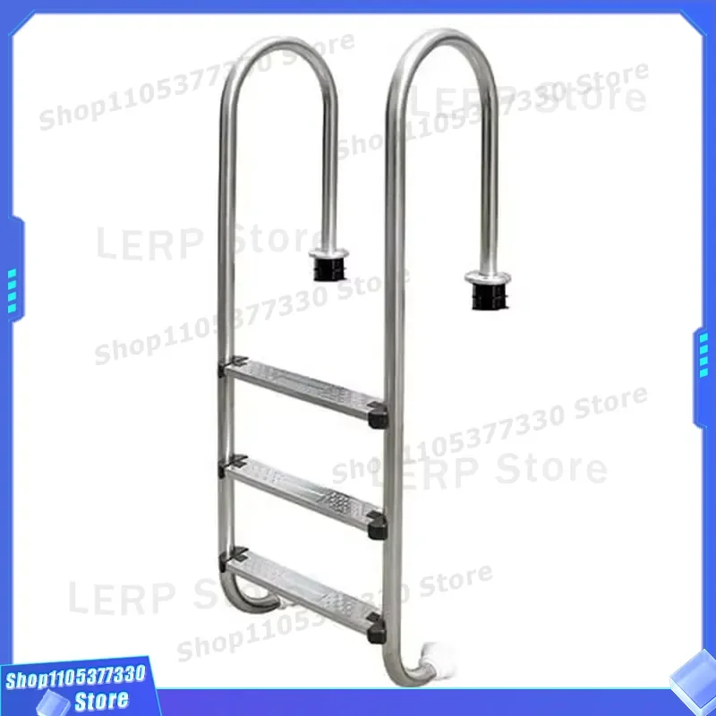 Stainless Steel Pool Ladder SLF Series 2 3 4 5 Steps Swimming Pool Accessory Durable Anti Slip Handrail for Inground Pools