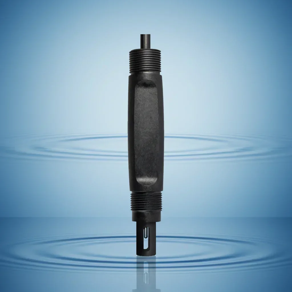 

Промышленный онлайн-измеритель электропроводности 2026: датчик TDS/EC с четырьмя электродами, RS485, для контроля качества воды