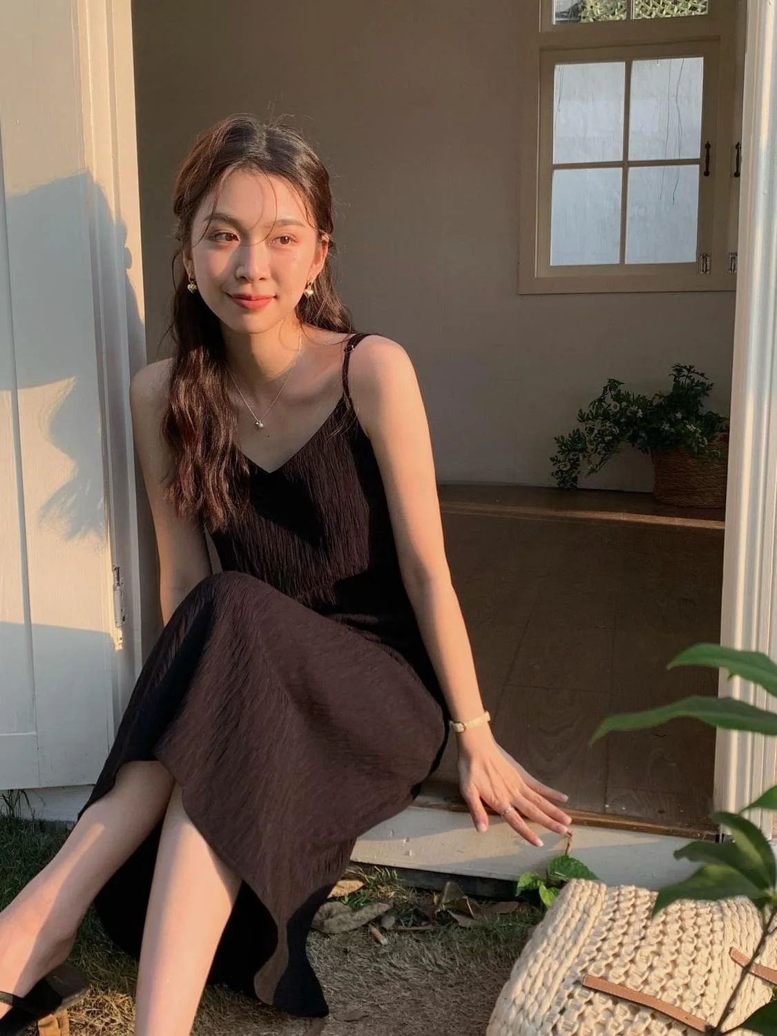 พลัสไซส์ 300 Pou Sexy Strap Dr กระโปรงยาวระดับเข่าสำหรับผู้หญิง กระโปรงยาวลำลองหลวมๆ ฤดูร้อน สบาย ระบายอากาศได้ดี ใยโพลีเอสเตอร์