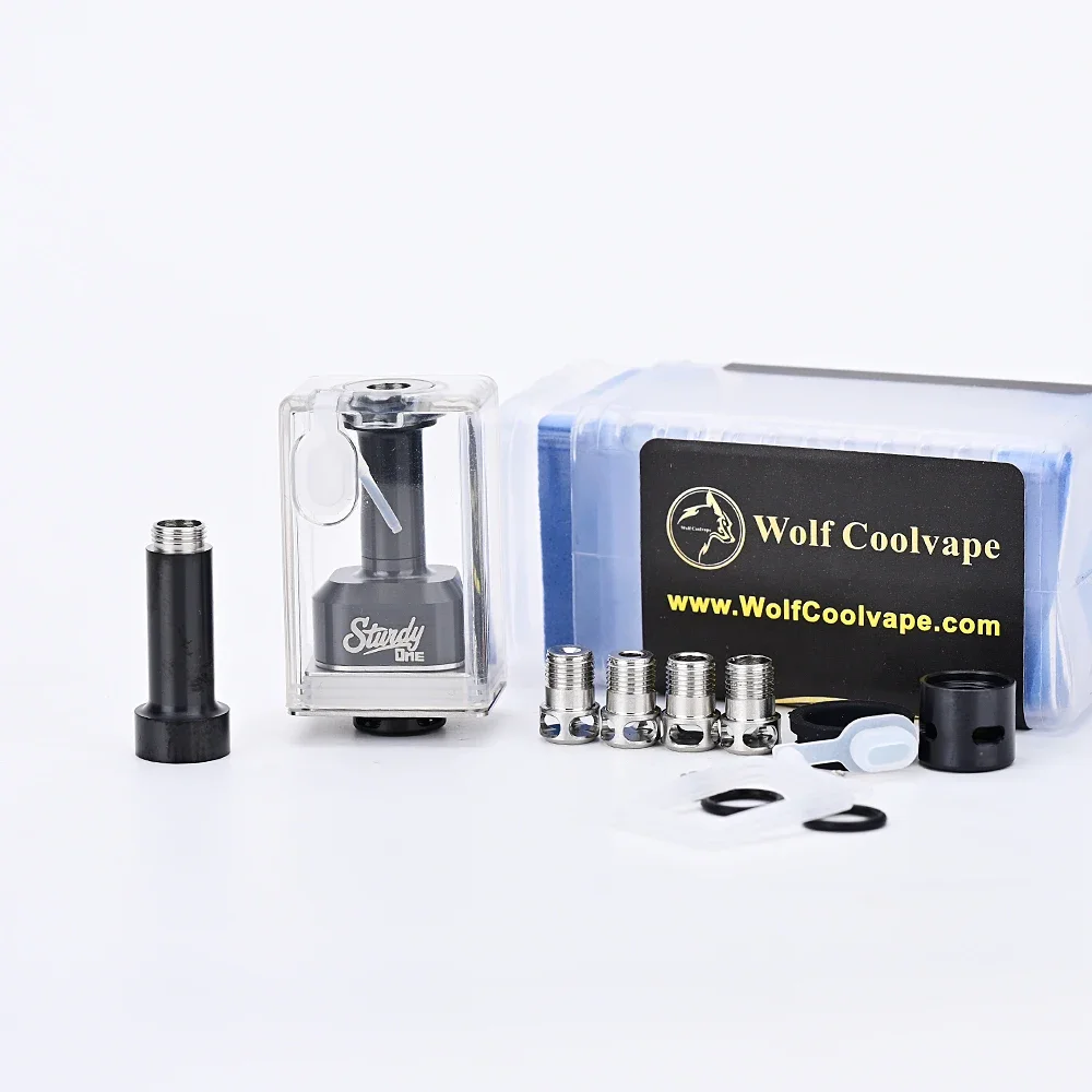 Wolfcoolvape RBA ทนทาน One Boro ชุดถังสําหรับ dotAIO V1 V2 Lite BB Billet กล่อง Mod Vape Atomizer Rebuildable ชุดถัง