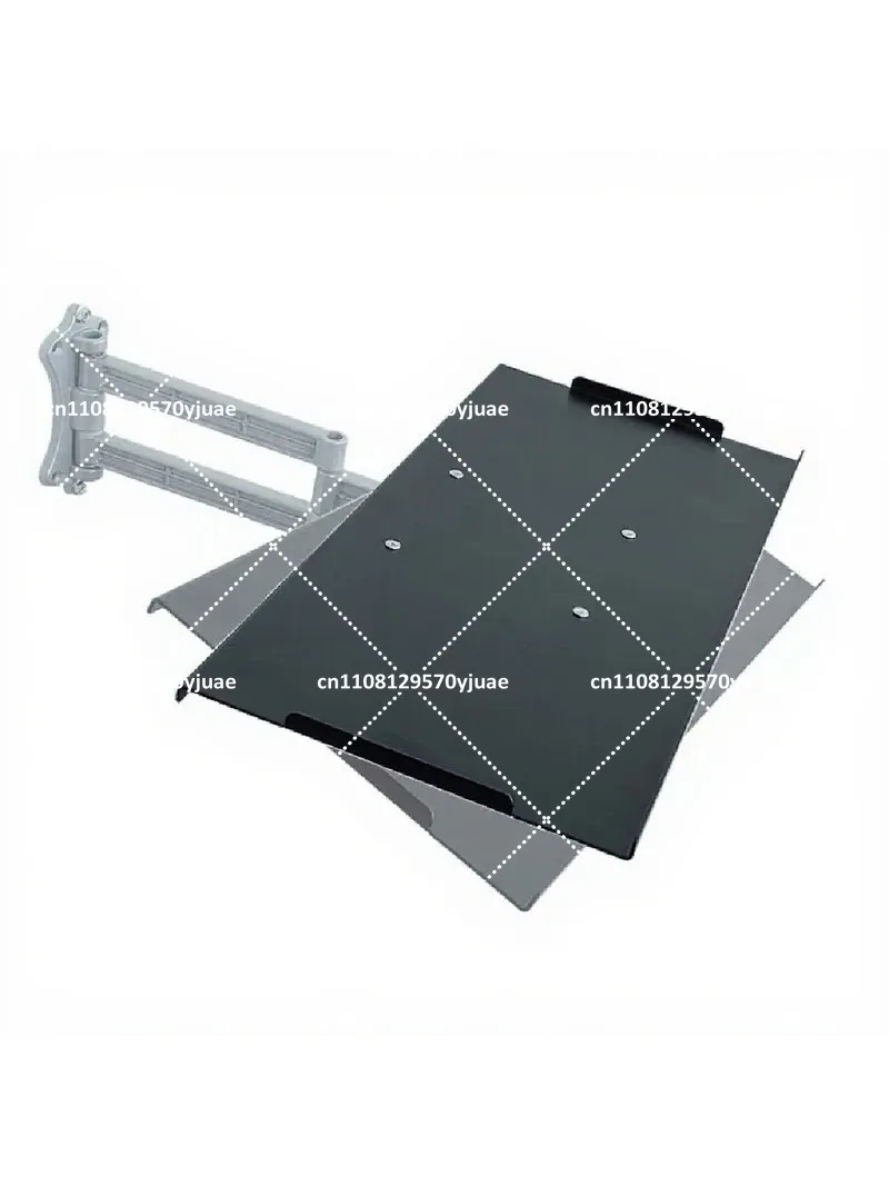 Aluminum Profile Monitor Keyboard Bracket, Telescopic Rotating Cantilever Wall Mount, Adjustable Hand Tray Moving Frame