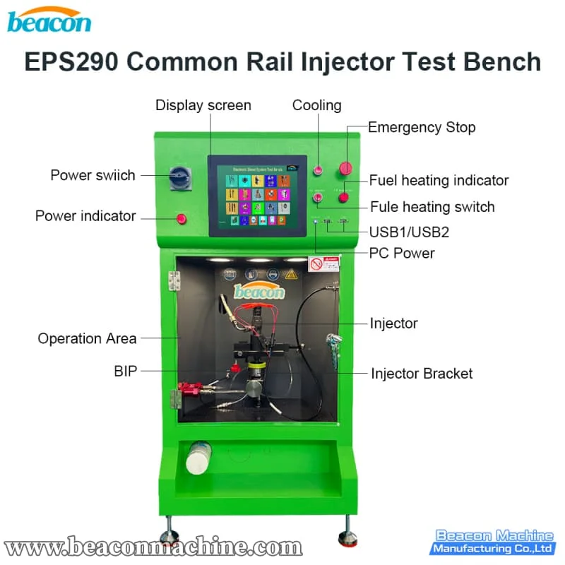 EPS290 Common Rail Test Bench Diesel Injector Coding Calibration Machine