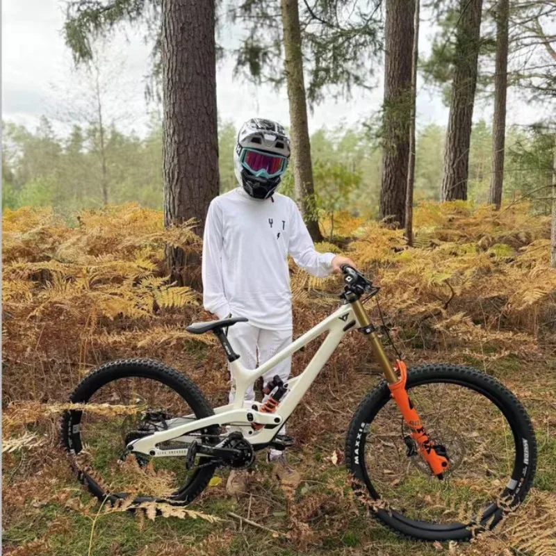 Off Road Motorcycle Riding Suit Breathable Quick Drying Long Sleeved Men's and Women's Mountain Bike Speed Conquering T-shirt