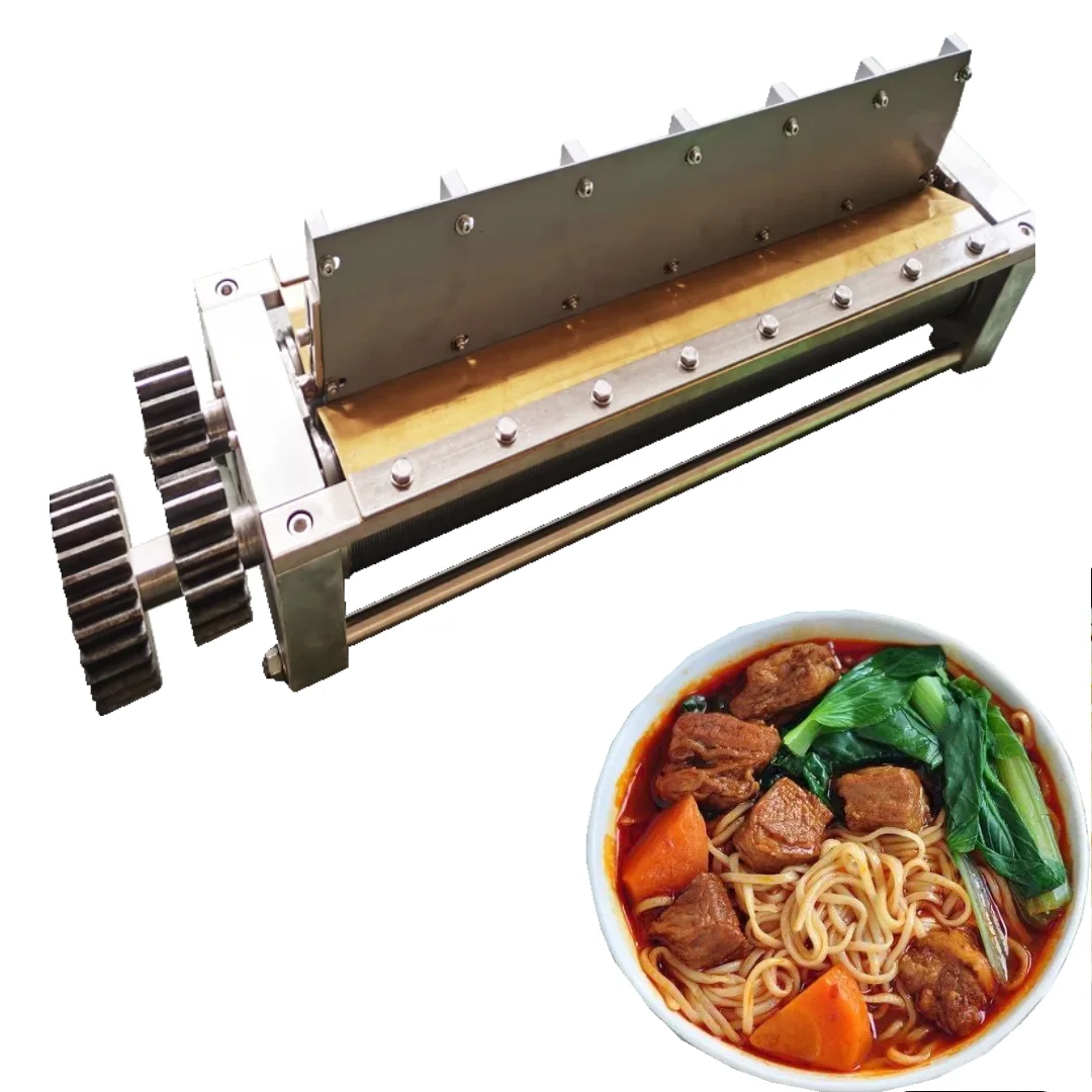 Surimi Making Machine Commercial Noodle Making Machine Noodle Slitter Instant Ramen Comb Cutter Fresh Ramen Noodle Maker