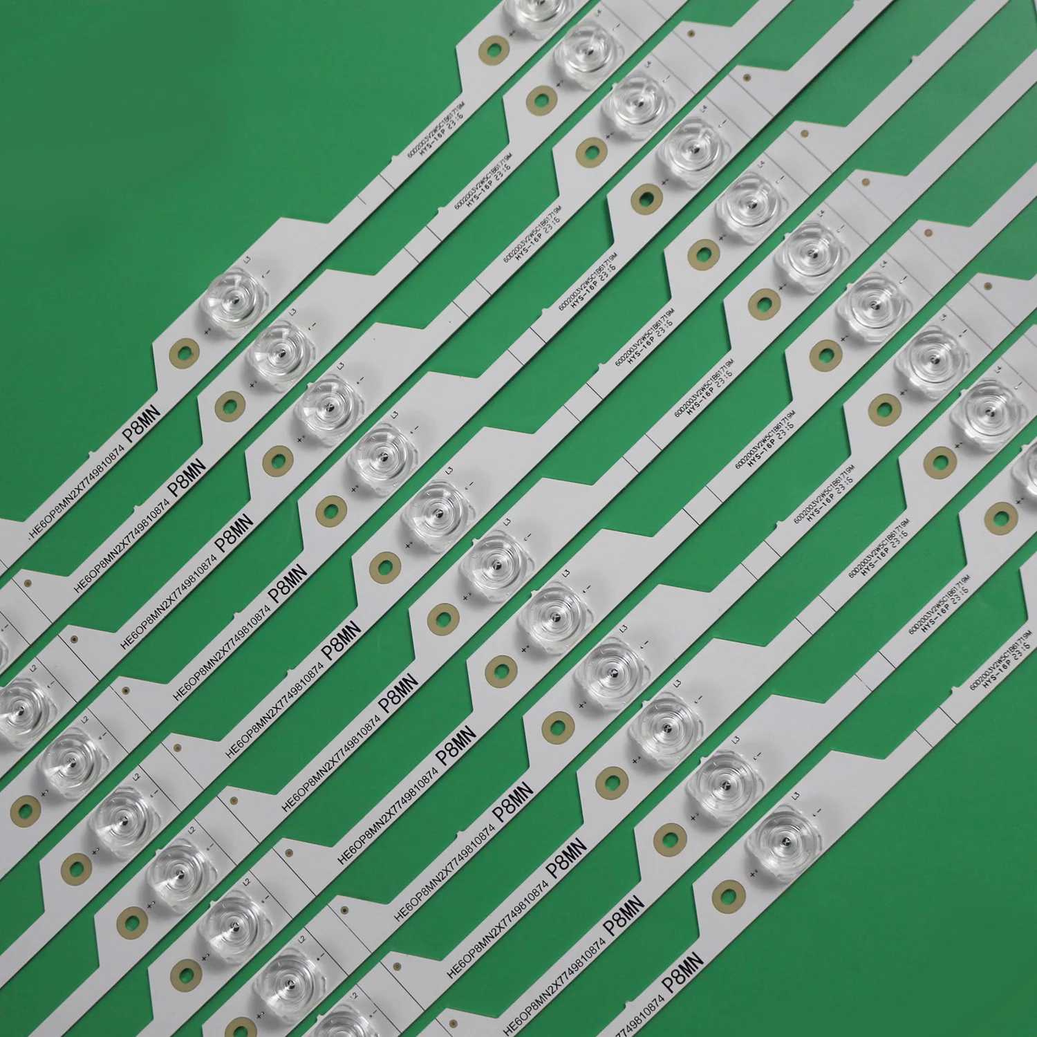 11 buah/Set 5LED lampu latar bar LC-60P6070U 60DU6070 HISENSE H60NEC5600 HD600N3U22-L2B HE60QZMN ledledled60e5u