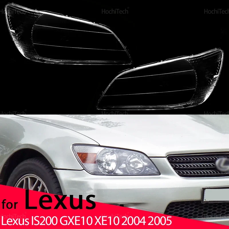 

Auto Shell Headlamp Lampshade Shell Cover Transparent Front Headlight Lens Cover For Lexus IS200 GXE10 XE10 2004 2005