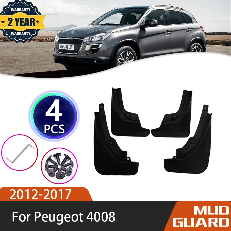 

Car Fender For Peugeot 4008 2012~2017 Mitsubishi RVR ASX Citroën C4 Aircross Fender Splash Fender Automobile Car Accessories