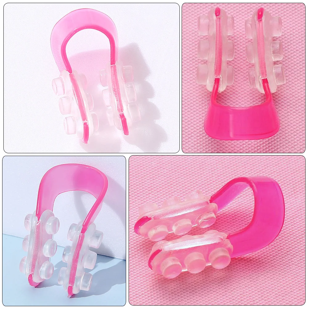 

10pcs Nose Pads for Glasses Soft Plastic Lifter Shaper Respingadores Adjustable Non Surgical Wide Noses Beauty Tool