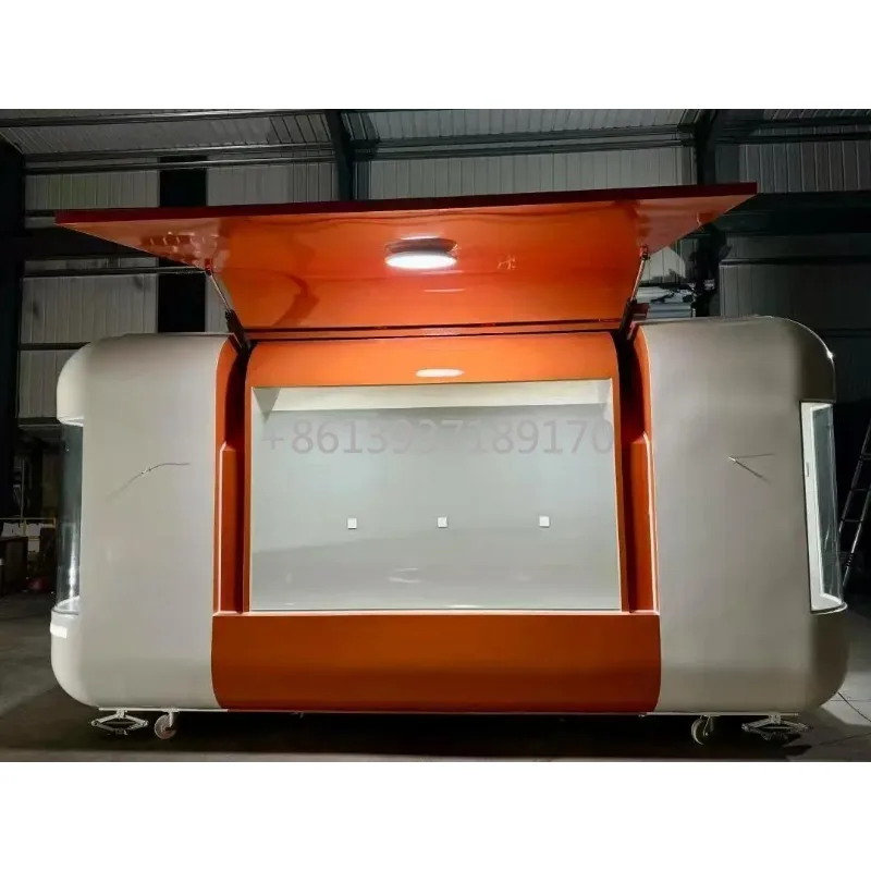 Multi-Level Commercial Fried Food Truck - Integrated Exhaust & Oil Filtration Systems | Fully Equipped Mobile Kitchen
