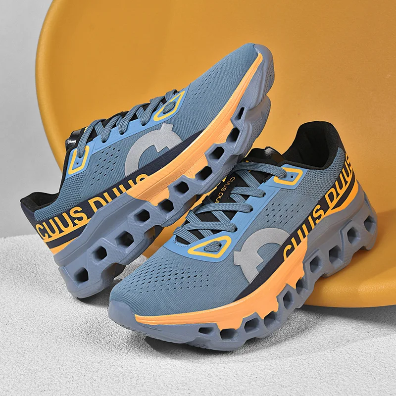

Men's Running Shoes Non-Slip Breathable Mesh Outdoor Couple Trainer Race Sneakers Luxury shoes Off-road Shoes Cushioning Jogging
