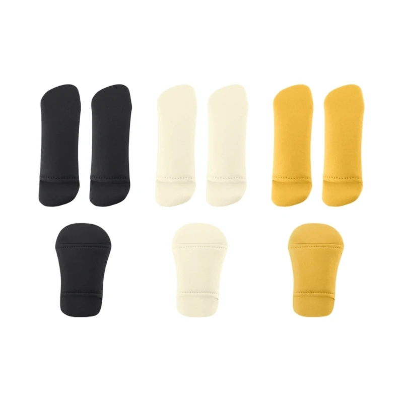 

J15U 3Pcs Resin Cotton Infant Strollers Protectors With Shoulder Cushion Crotch Guard