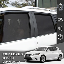 For Lexus CT 2011-2022 200H CT200H Car Sunshade Magnetic Front Windshield Frame Curtain Rear Side Baby Window Sun Shades Visor