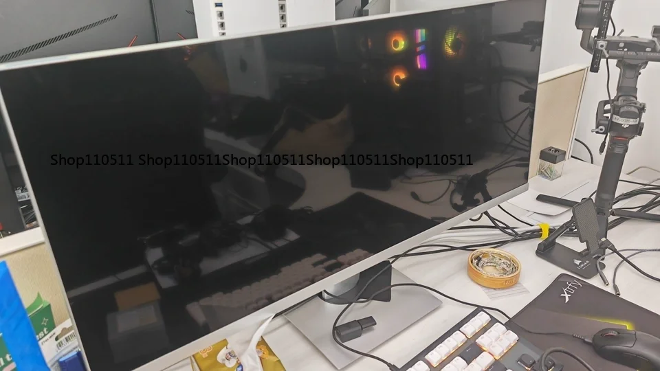 34 Inch 21:9 Ultra-wide 5K Nano-IPS Hairtail Screen, 60Hz Low Blue Light Aluminum Alloy Monitor for Office Work