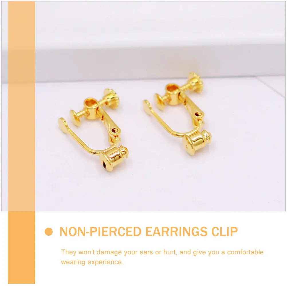 

Набор из 1 шт. клипсов-конвертеров для ушей, премиум-материал, серьги-клипсы без прокола, мягкий силикон, удобные, безопасные, для самостоятельного изготовления серег