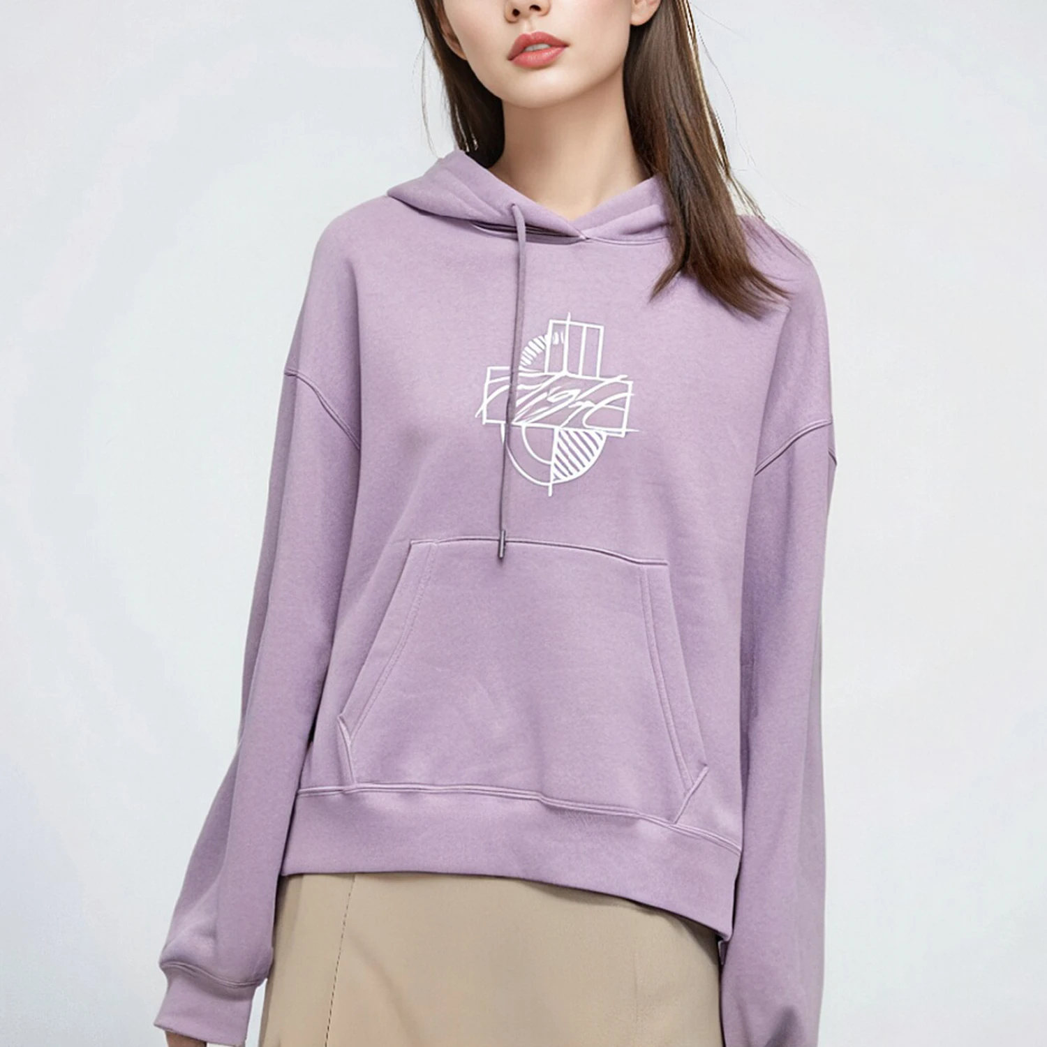 

Оригинальный новый женский вязаный бархатный повседневный пуловер Nike с капюшоном FD7155-508