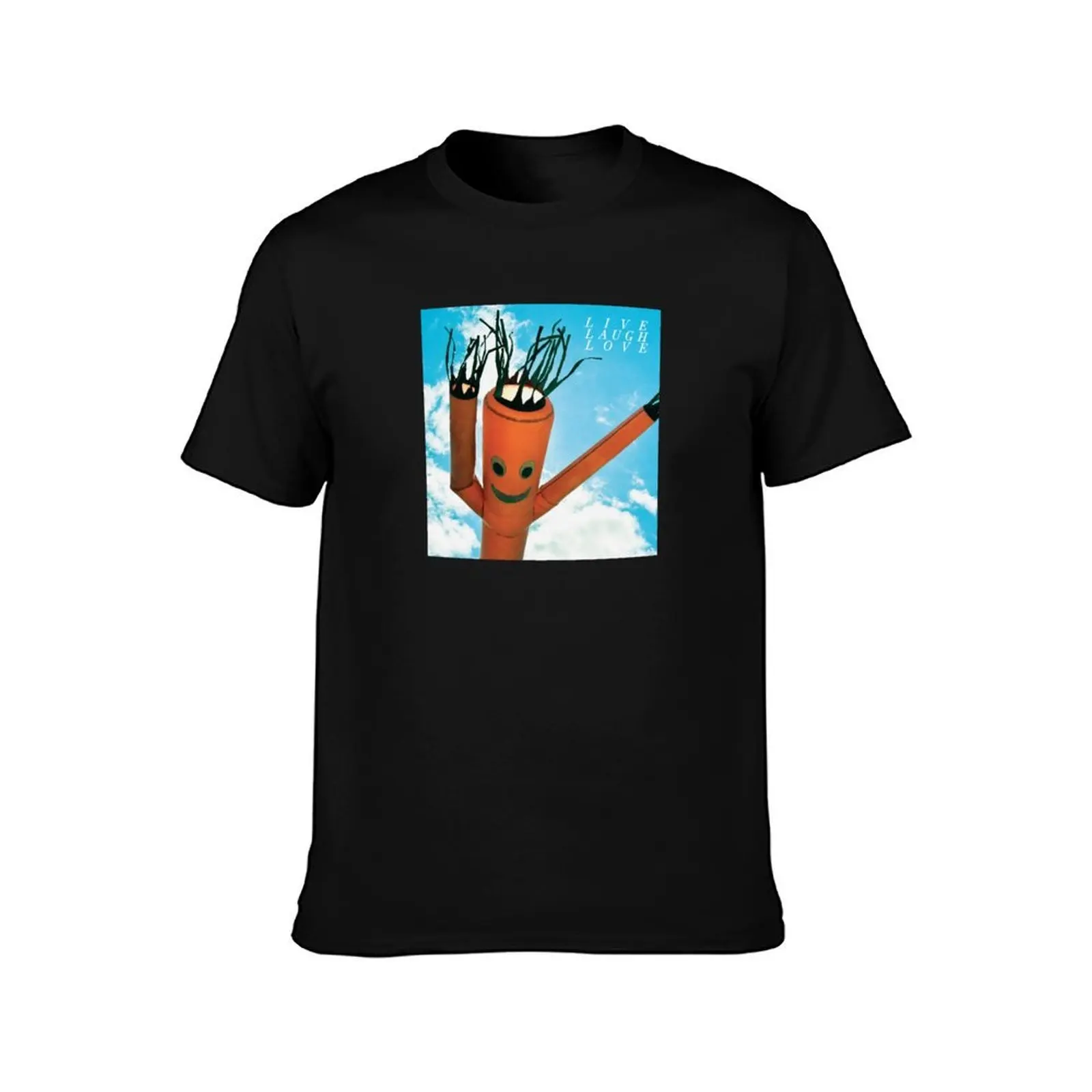 Live Laugh Love T-Shirt Work Daily Short Sleeve Top T-Shirt