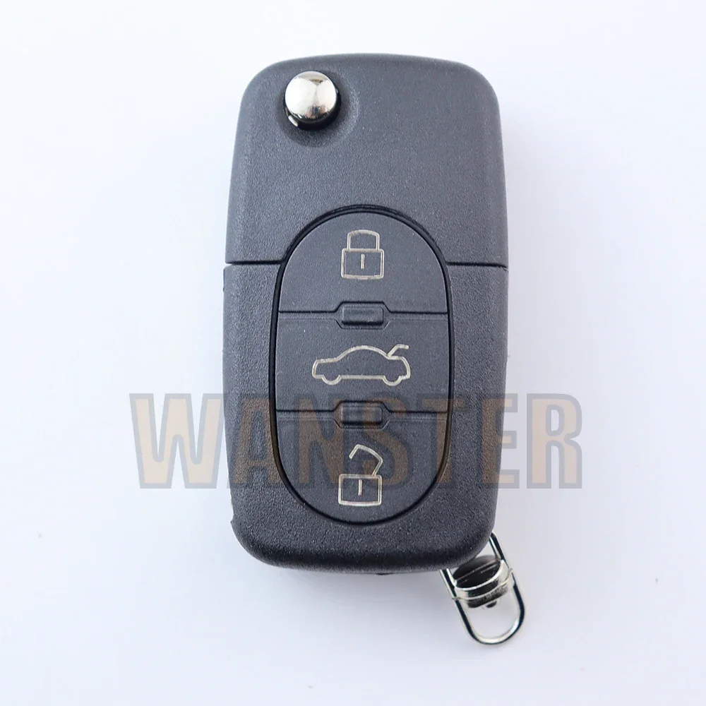 2/3/4 Botton Car Key Fob Case Shell Housing for Audi A3 A4 A6 A8 TT RS4 Quattro for Volkswagen for VW Bora Passat Seat for Skoda