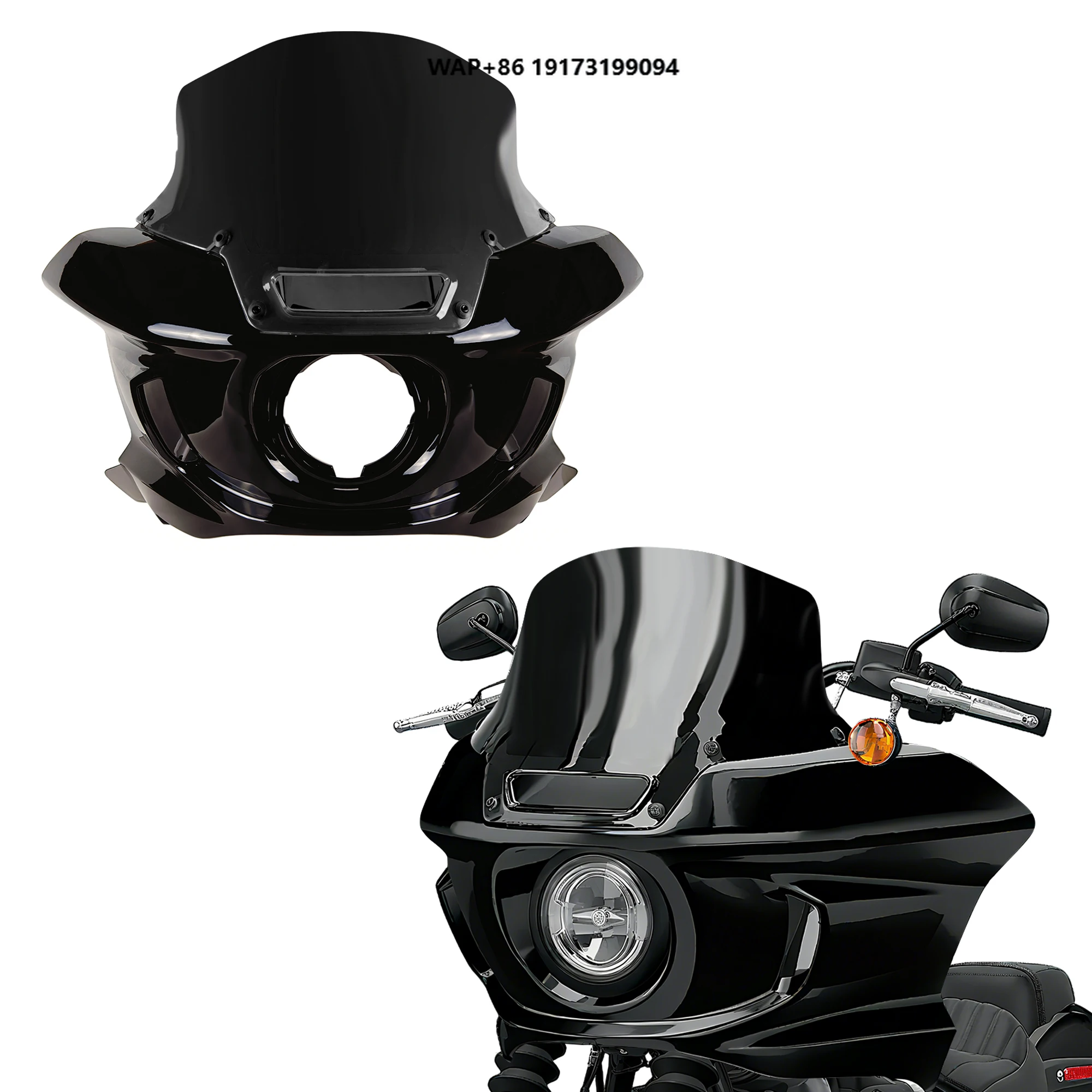 

Motorcycle Low Rider ST Fairing ST Windshield forHarley-Softail Low Rider S FXLRS 2020-2024 Low Rider ST FXLRST 2022-2024