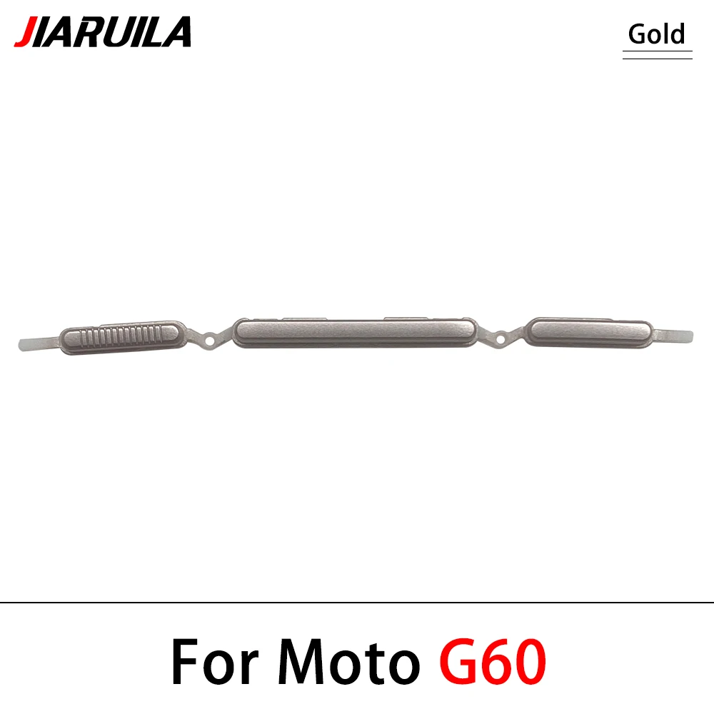 Side Volume Button + Power on / OFF Button Key Replacement Part For Moto G71 G60S G60 G41 G51 5G G Pure view 2