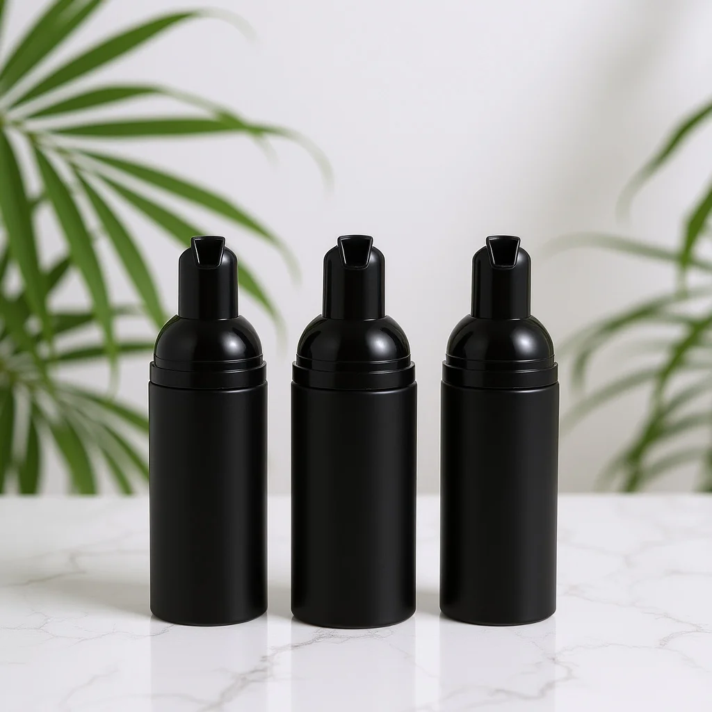 

3Pcs Foaming Pump Bottles Leak Proof Pet Travel Size Portable Mini Dispenser for Facial Cleanser Shampoo Hand Soap Conditioner