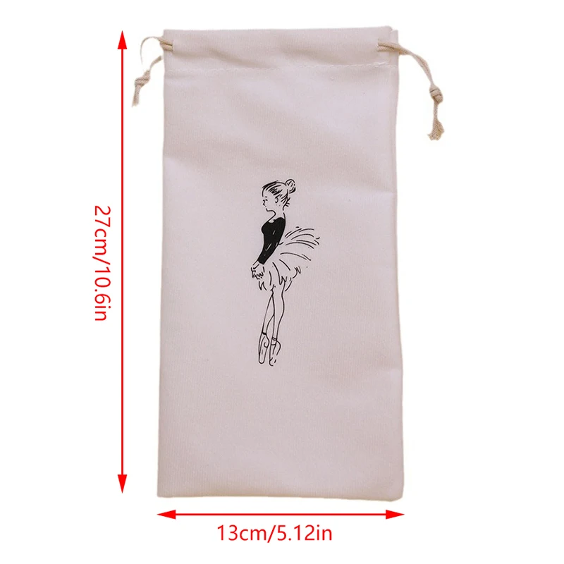 Ballet Shoe Carrier Handbag Bags Portable Organizer Dance Storage Pouches Drawstring Dance Shoe Pouch Bag Ladies Dance Shoe Bag