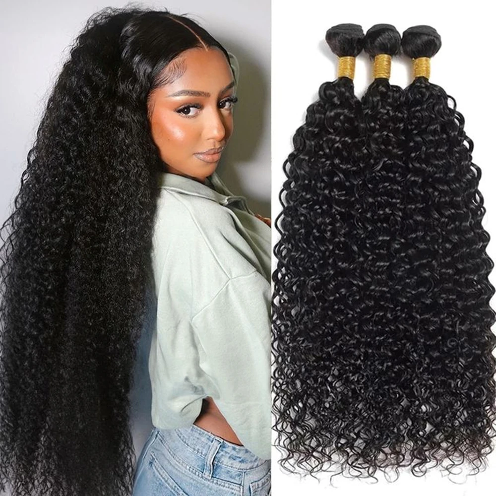 بيرو غريب مجعد الشعر البشري حزم السائبة تمديدات شعر ريمي لينة الأفرو مجعد 100% نسج على شكل شعر إنسان حزم 1-3 حزمة