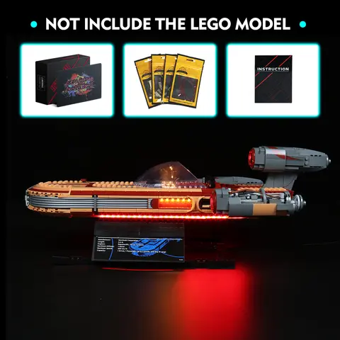 Vonado LED-ljussats för 75341 Landspeeder byggklossar (Inkluderar INTE modellen) klossleksaker för barn 12 best sales Lego 75341 - №11