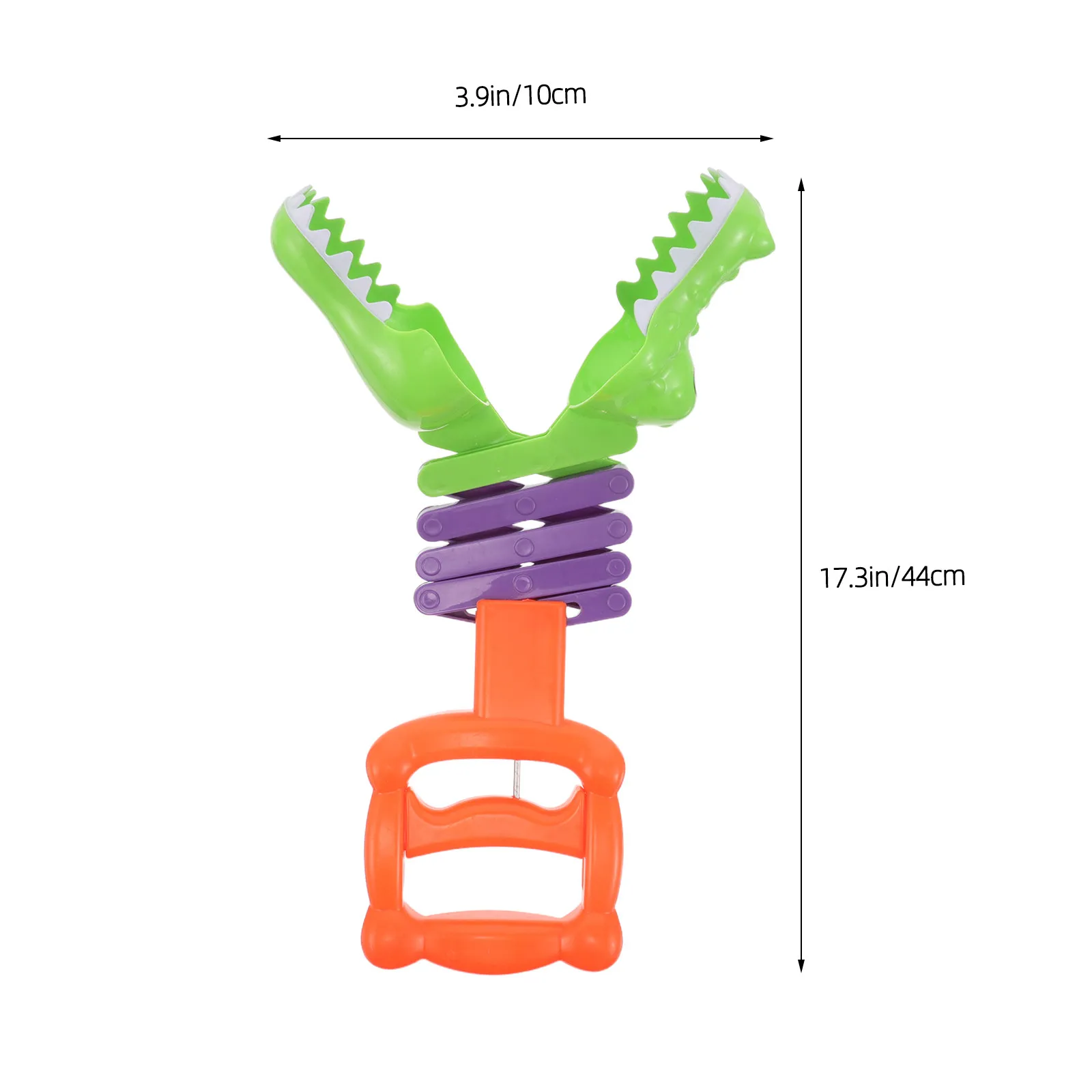 Fun Interactive Claw Grabber Robotic Hand for Kids Spring Loaded Alligator Design Educational Motor Skill Development Halloween