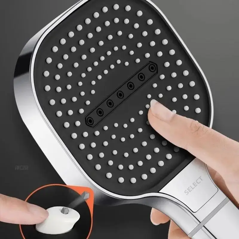 Xiaomi Large Panel Shower Head 13cm 3 Modes High Pressure Adjustable Massage Shower Head Filter Element Bathroom Accessories