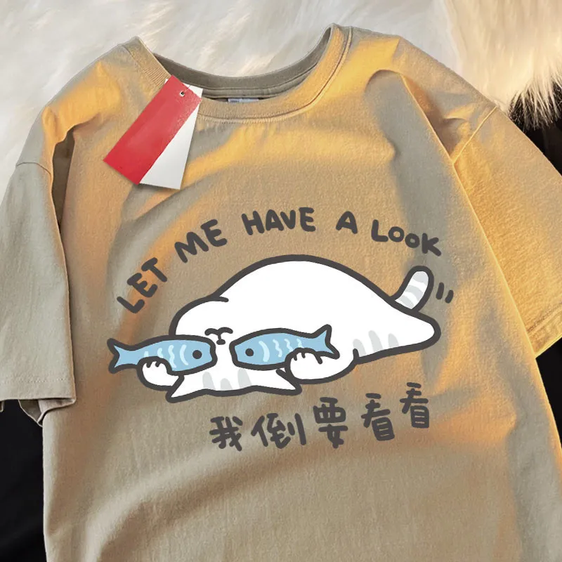 الرجعية لطيف نمط مطبوعة حجم كبير فضفاضة قصيرة الأكمام تي شيرت النساء الحوامل الصيف جولة الرقبة أعلى #3