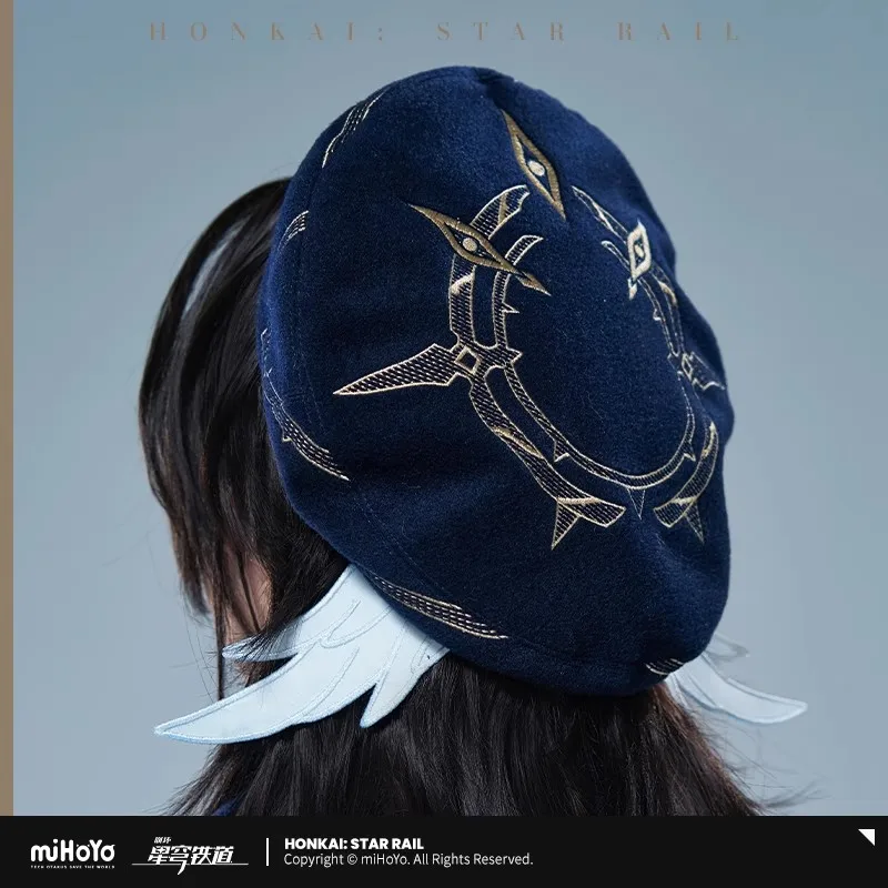 

[Genuine] miHoYo Game Sunday Hat Honkai Star Rail Sunday Theme Beret Cotton Hat Clothing Ornament Baseball Cap Cosplay Xmas Gift