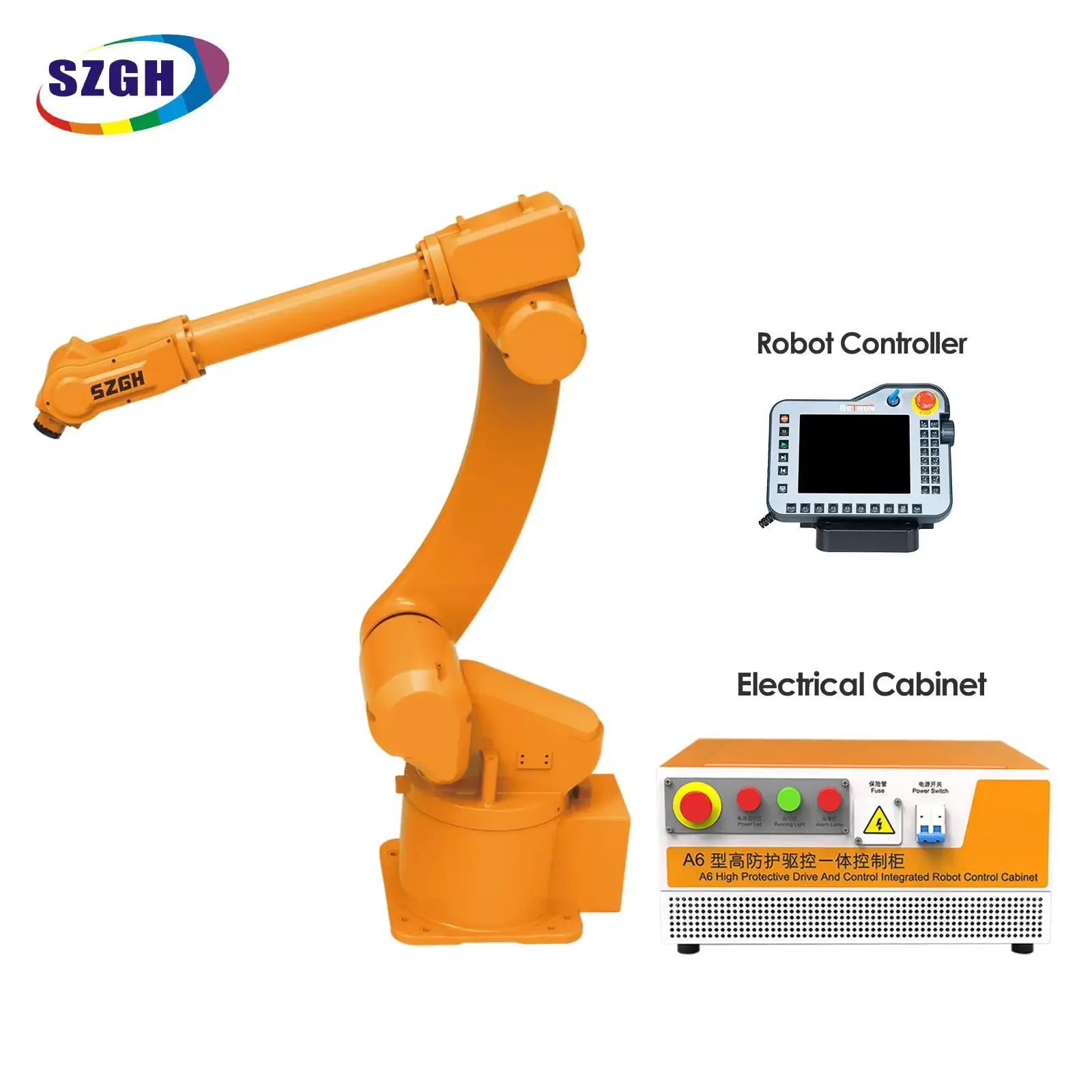 Spray Painting Robot Arm 6 Axis Car Wall Painting Equipment Machine Robot Spray Painting for Wood