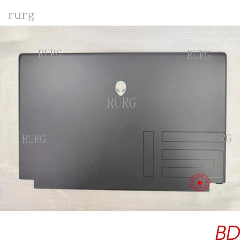 A+  For Dell Alienware M15 R5 R6 LCD Back Cover Screen Back Cover Black Shell 0HR3PD