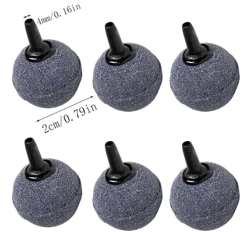 12-Piece Aquarium Aeration Air - đánh giá và giá Air Stone Diffuser