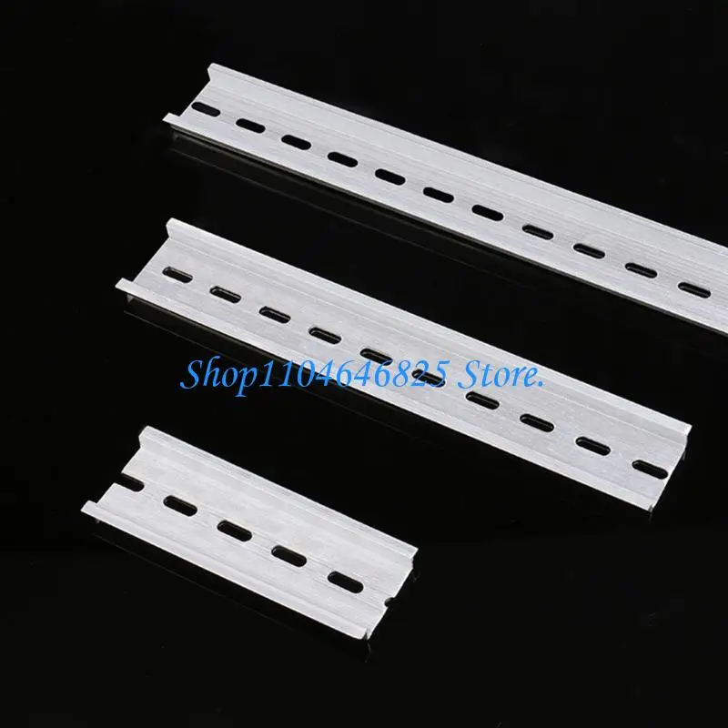 Distribution Cabinet DIN Aluminum Bar for Component Mounting, Control Cabinet Install Work and 10 Piece Supply