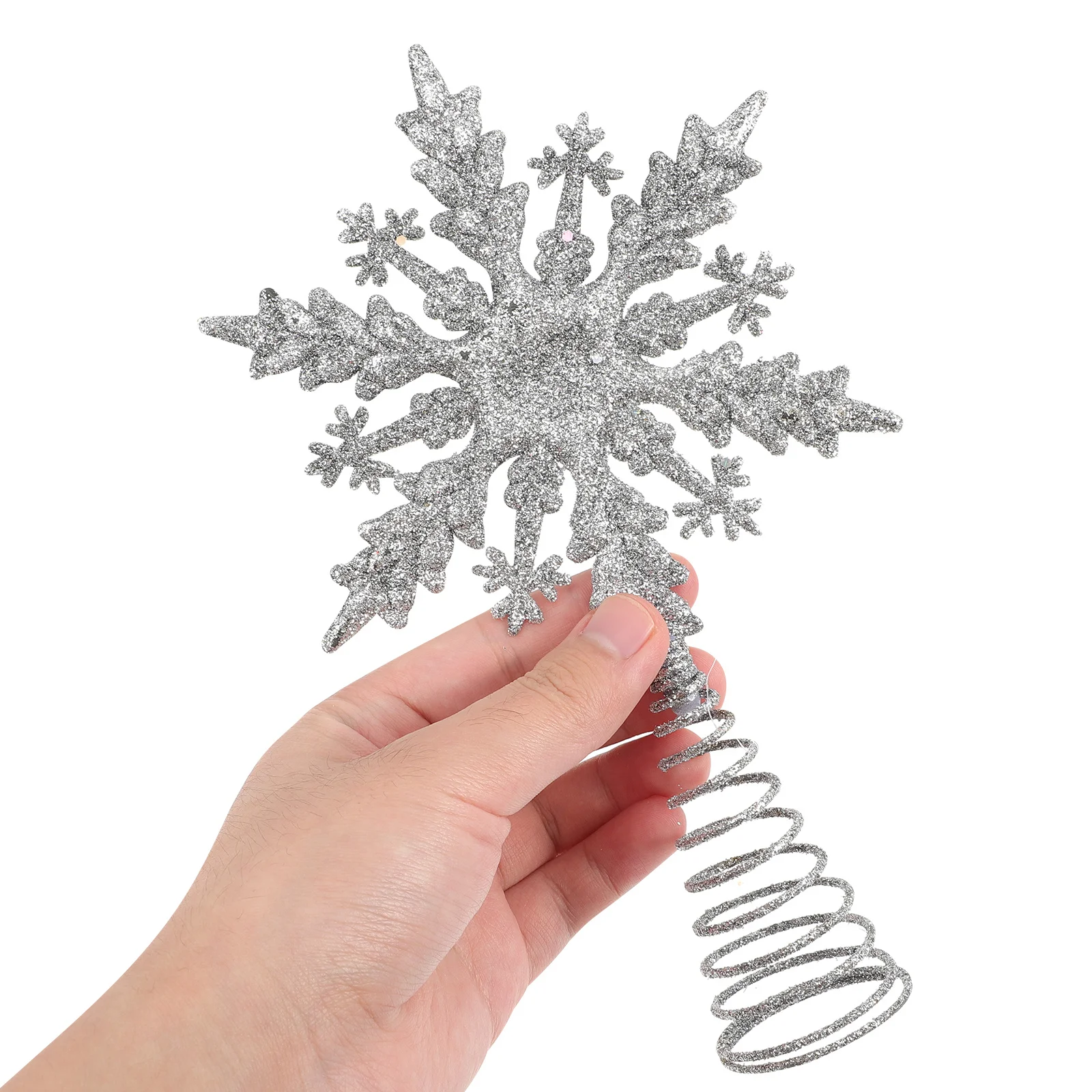 

AUTSUPPL Tree Topper Xmas Star Vintage Christmas Decoration Festival Home Ornament for Holiday Tree Decor