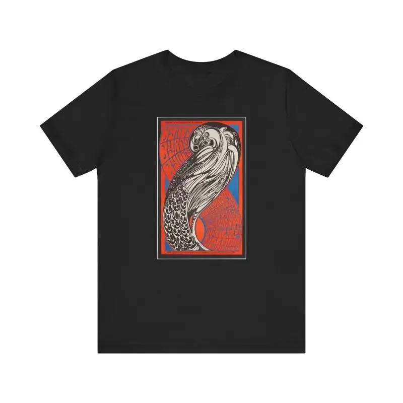 The Byrds At The Fillmore Concert Poster T-Shirt