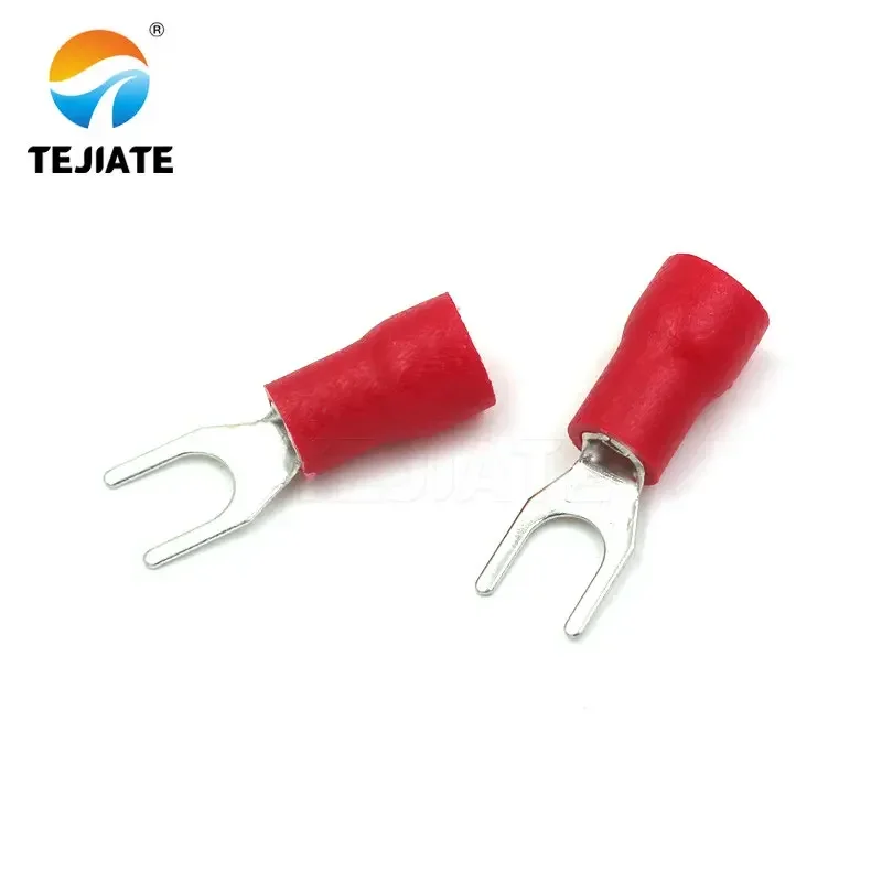 20 шт. клеммная колодка холодного прессования SV3.5-4 вилочная U-образная Y-образная изолированная лопасть пружинный разъем SV1.25-3 медная головка