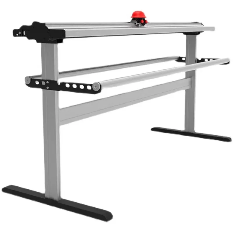 Professional 1500mm C-Type Manual Cutting Machine with Anti-Cut Platform & Support Stand for KT Board PVC Processing