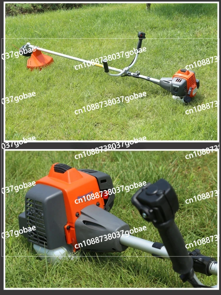 Two-Stroke Petrol Driven Mower Brush Cutter Grass Trimmer Household Weeding Machine Lawn Pruning