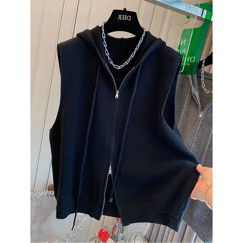 

plus Size 300 Pou Korean Sle Lazy Hat Cardigan Women's Loose oulder Top Autumn Season Casual Comfortable Innerwear