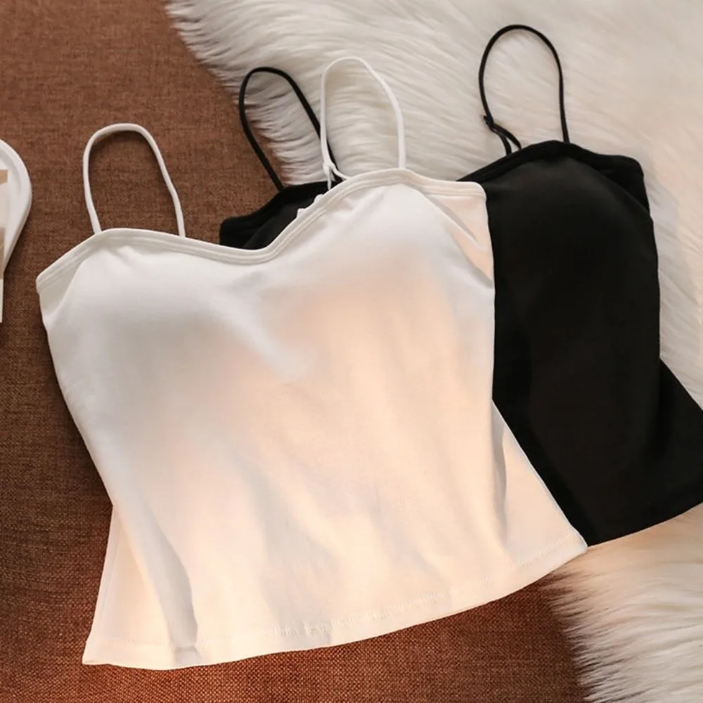 

Vintage Cotton Spider Web Crop Top with Bra Pads Slim Fit Camisole Top Backless Korean Style Hollow-out Vest Tops Hot Grils