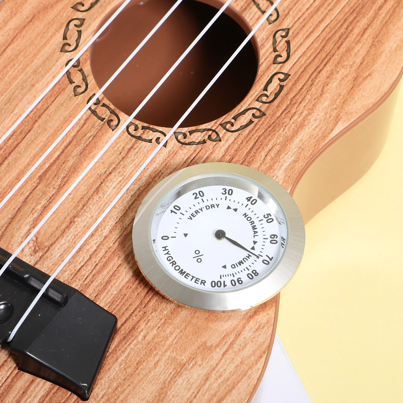 

Humidity Meter Hygrometer Humidifier Instrument Violin Accessories Temperature and Metal Thermometer Humidifiers for