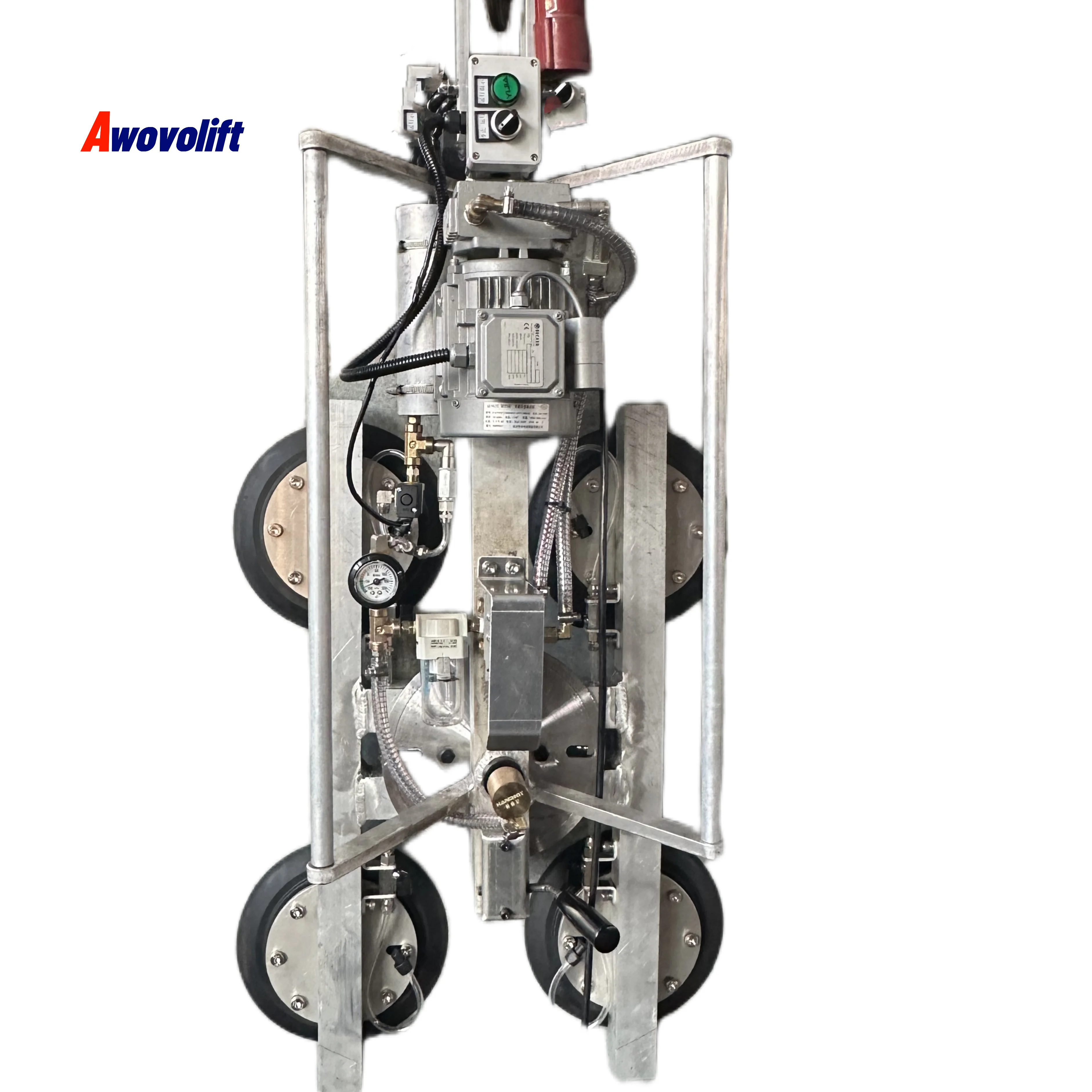 Awovolift 300kg All Aluminum Glass Edging Line Vacuum Lifter with Rotation Function Product Genre Lifters for Glass Edger Line