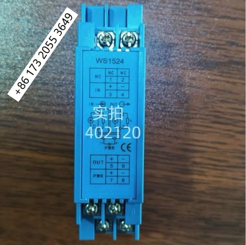 High Precision Signal Isolator WS1521/1522/1562/1524 Reliable Industrial Signal Conversion Solution
