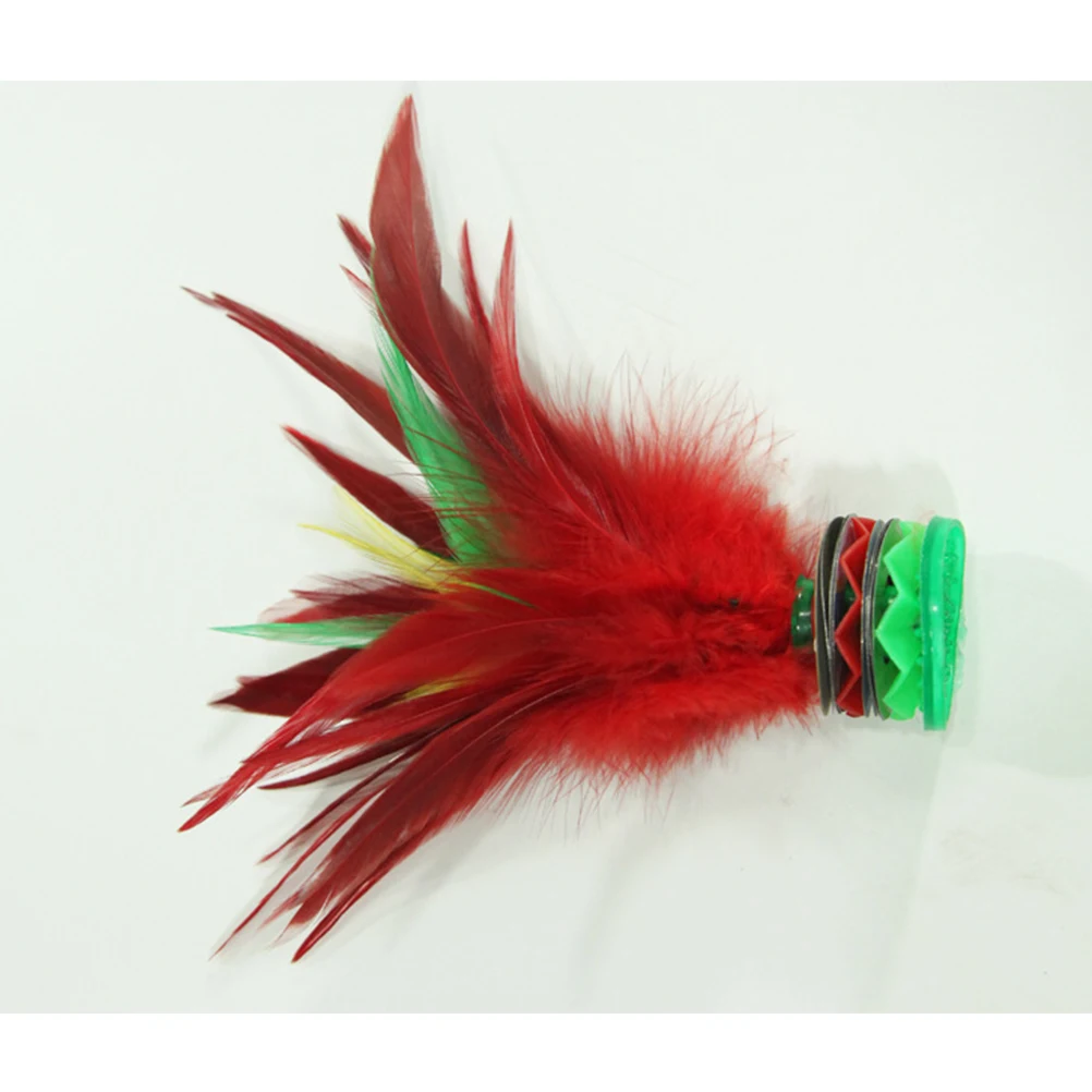 

5pcs Colorful Big Kick Shuttlecocks Premium Material Ideal Indoor Outdoor Toy Game Exercise Leg Muscle